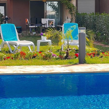מרקש Appartement De Luxe Avec Jardin Vue Sur La Piscine Golf Securise 24H Sur 24 A 5 Minutes De L Aeroport מראה חיצוני תמונה