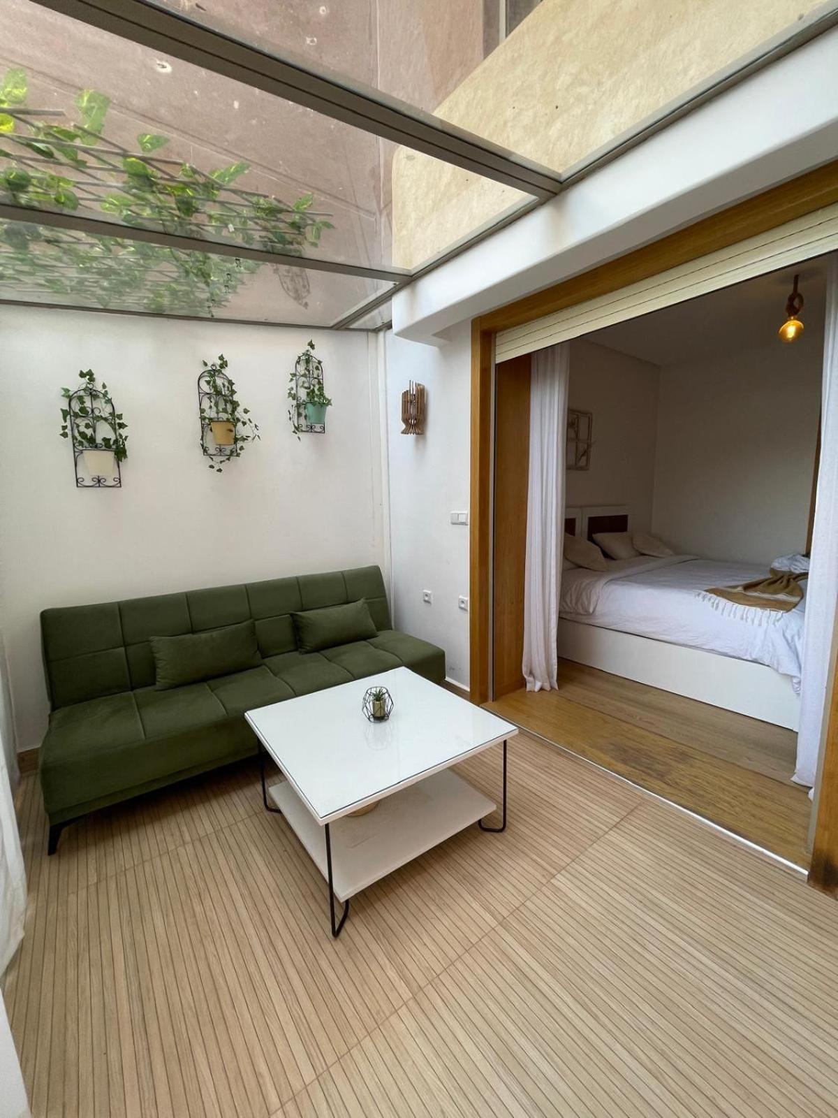 מרקש Appartement De Luxe Avec Jardin Vue Sur La Piscine Golf Securise 24H Sur 24 A 5 Minutes De L Aeroport מראה חיצוני תמונה